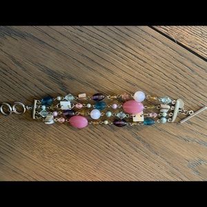 Multi Strand Beaded Bracelet